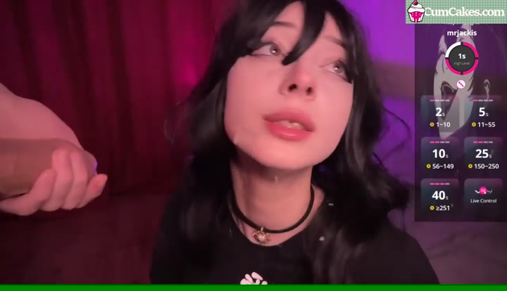 darkfirenight cumshot deepthroat blowjob chaturbate stripchat porn
